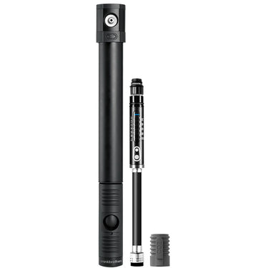 Crankbrothers Pump Klic Hand HV Gauge W/ Co2 Midnight Edition